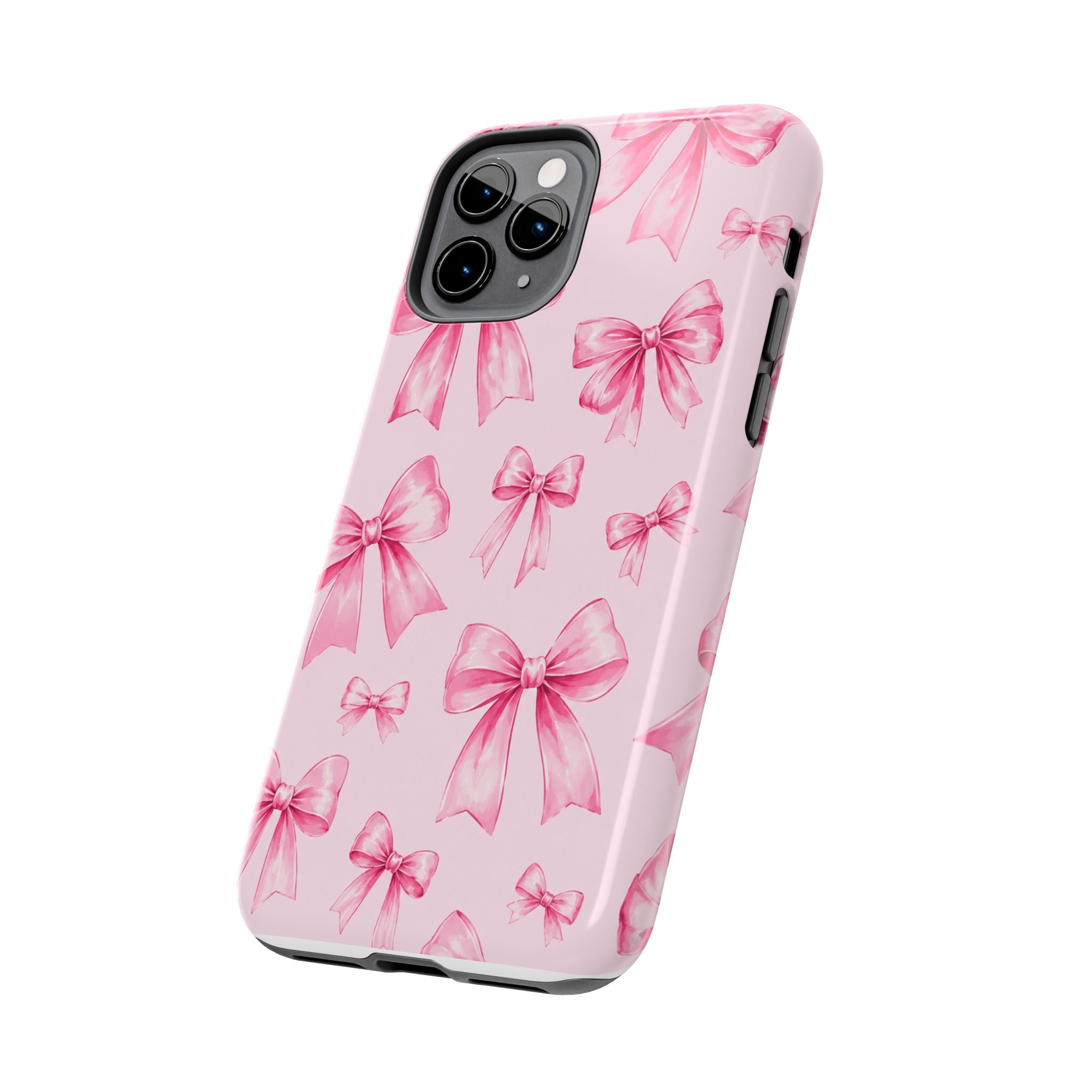 Pink Bow Tough Phone Case
