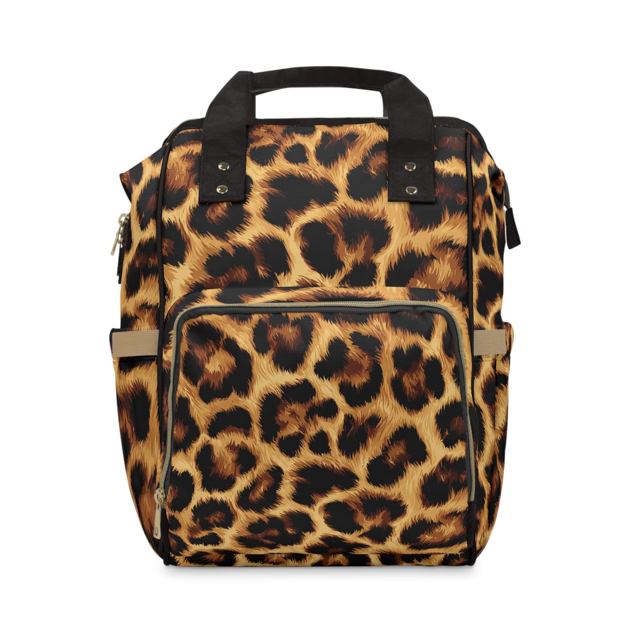Leopard Print Diaper Backpack