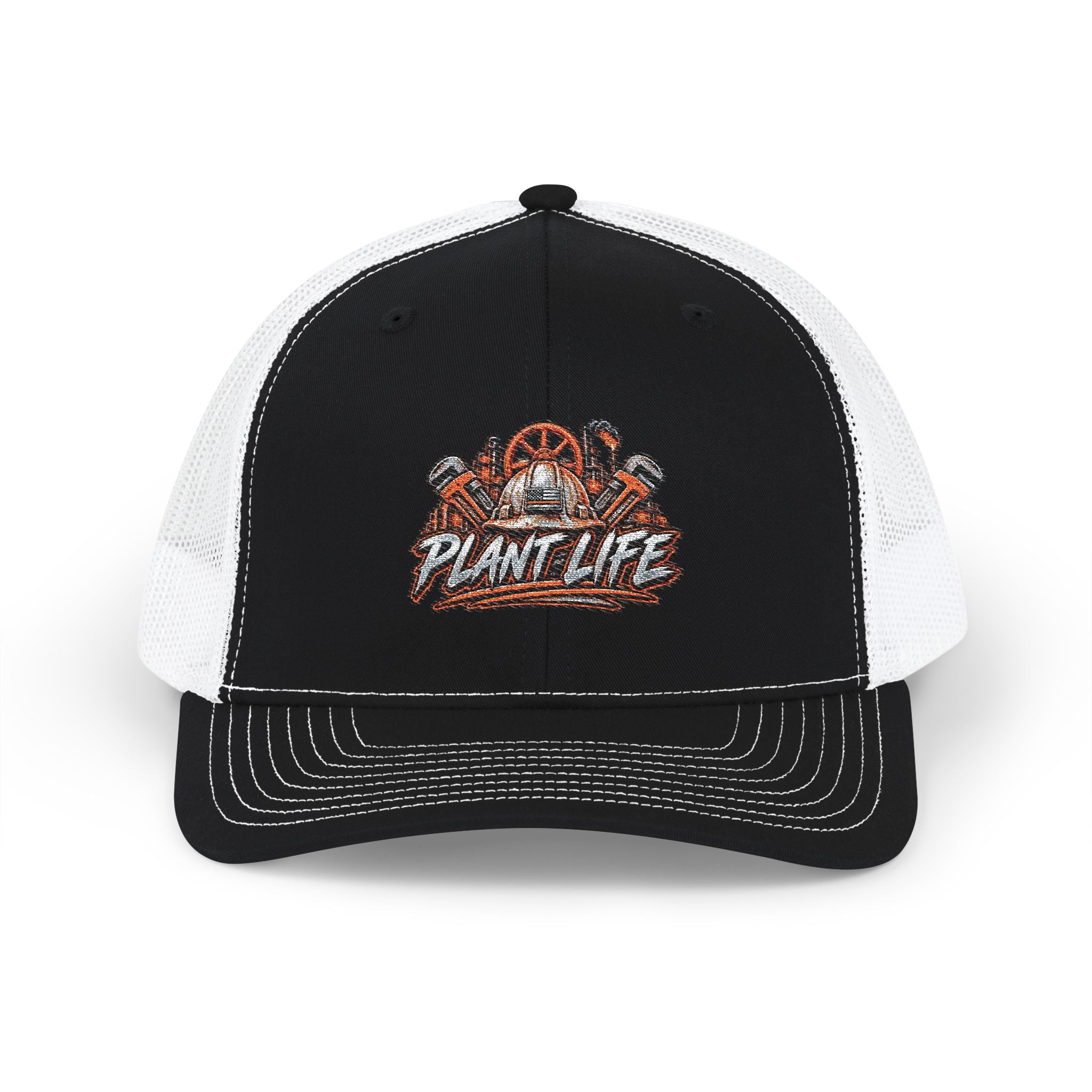 Plant Life Trucker Cap — Vintage Gardening Snapback Hat