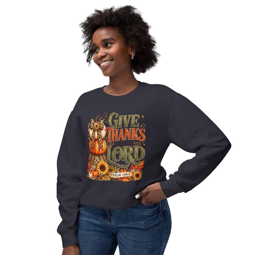 Give Thanks to the Lord Crewneck Sweatshirt