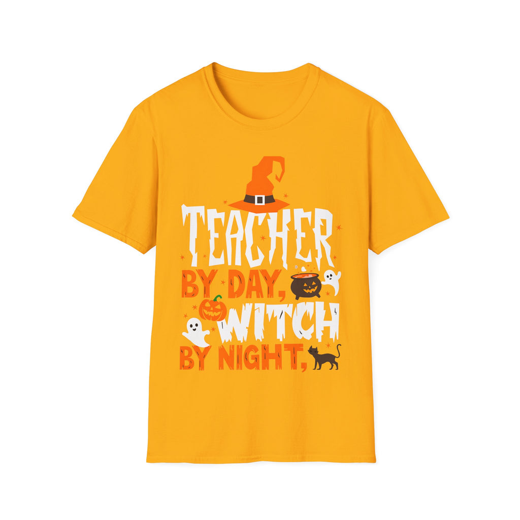 Teacher By Day Witch By Night T-Shirt