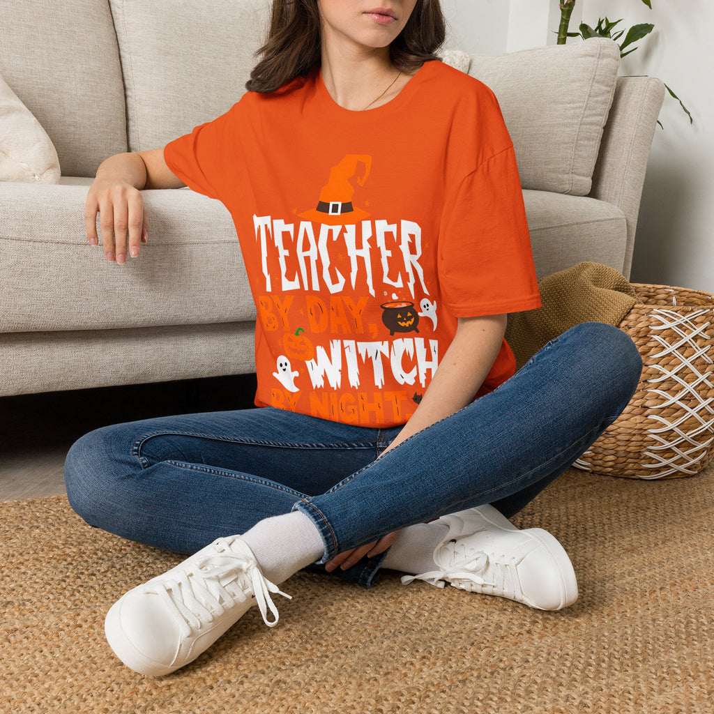 Teacher By Day Witch By Night T-Shirt