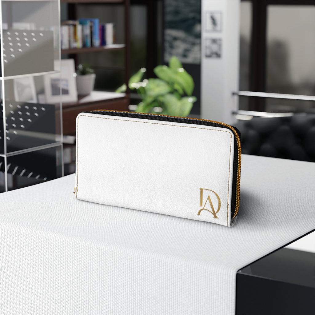 Women's Leather Zipper Wallet