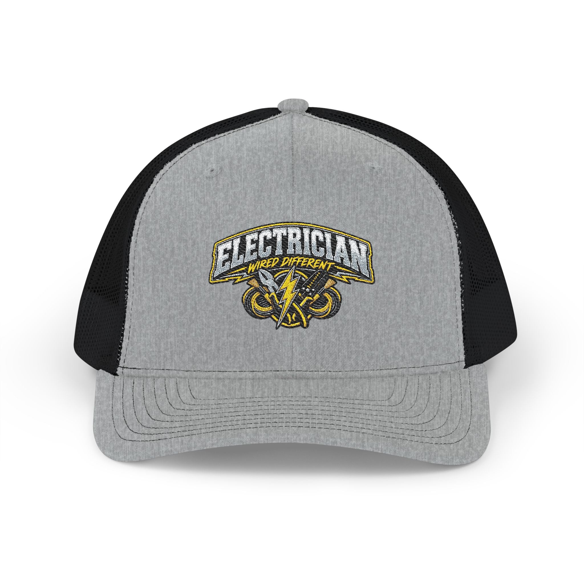 Electrician Trucker Cap – Embroidered Snapback Work Hat
