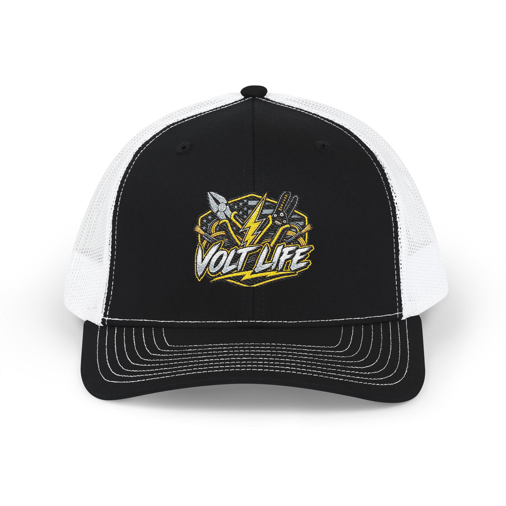 Volt Life Trucker Cap – Electric Bolt Logo Snapback Hat
