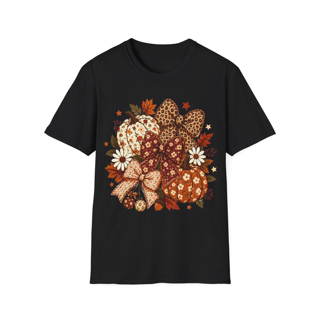 Fall Leopard Pumpkins T-Shirt