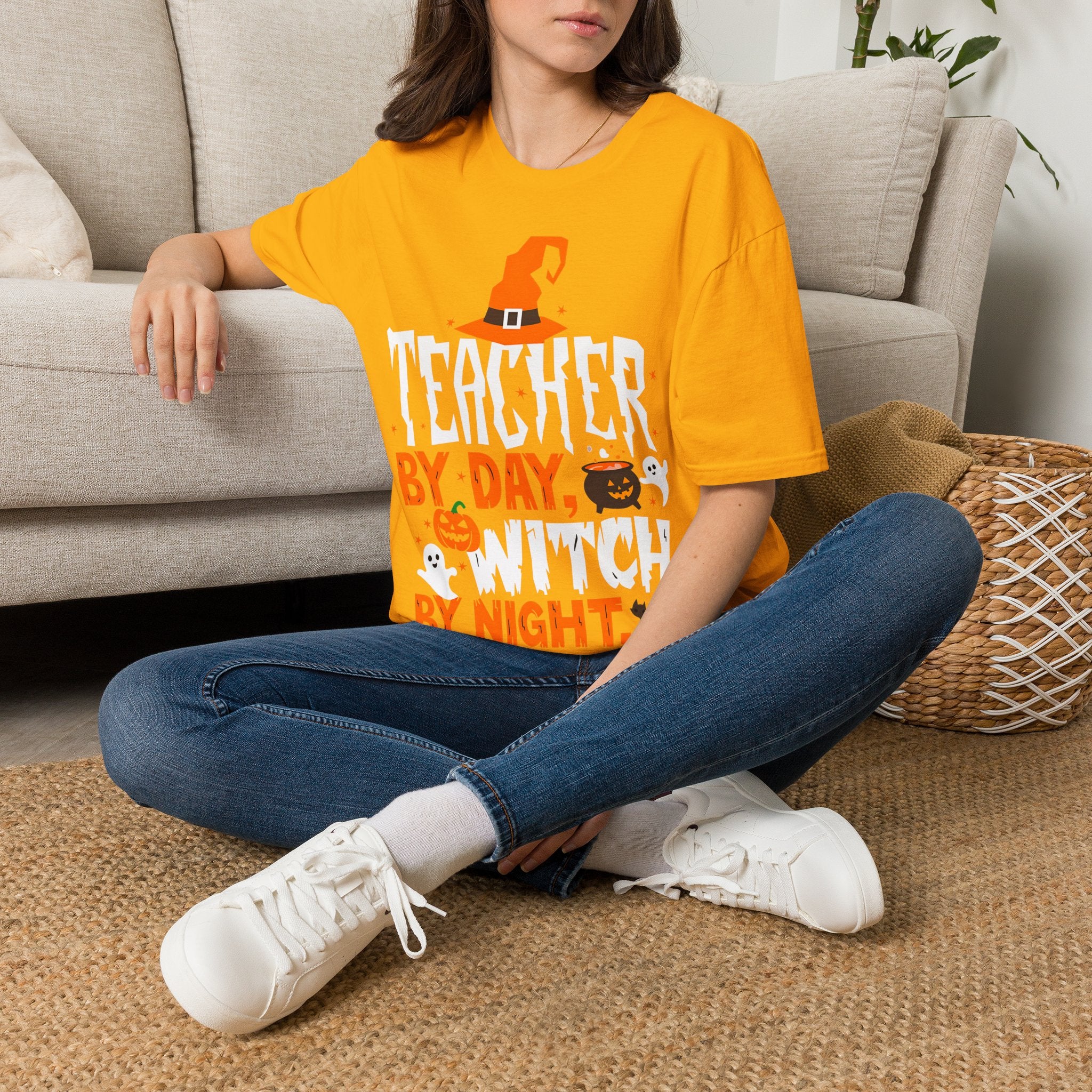 Teacher By Day Witch By Night T-Shirt