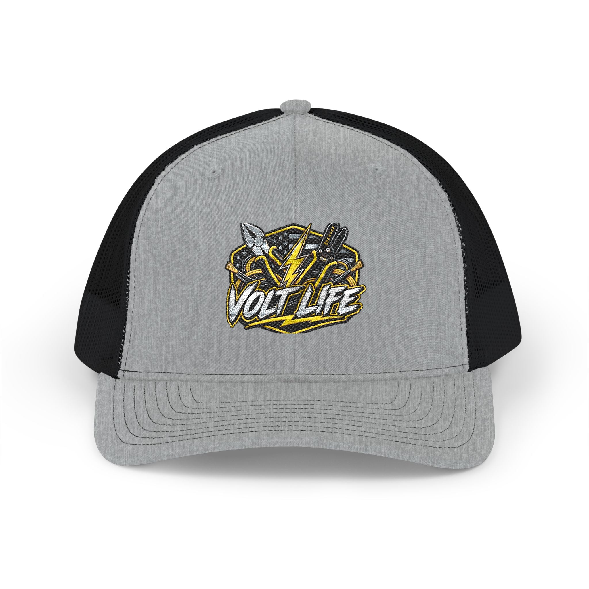 Volt Life Trucker Cap – Electric Bolt Logo Snapback Hat