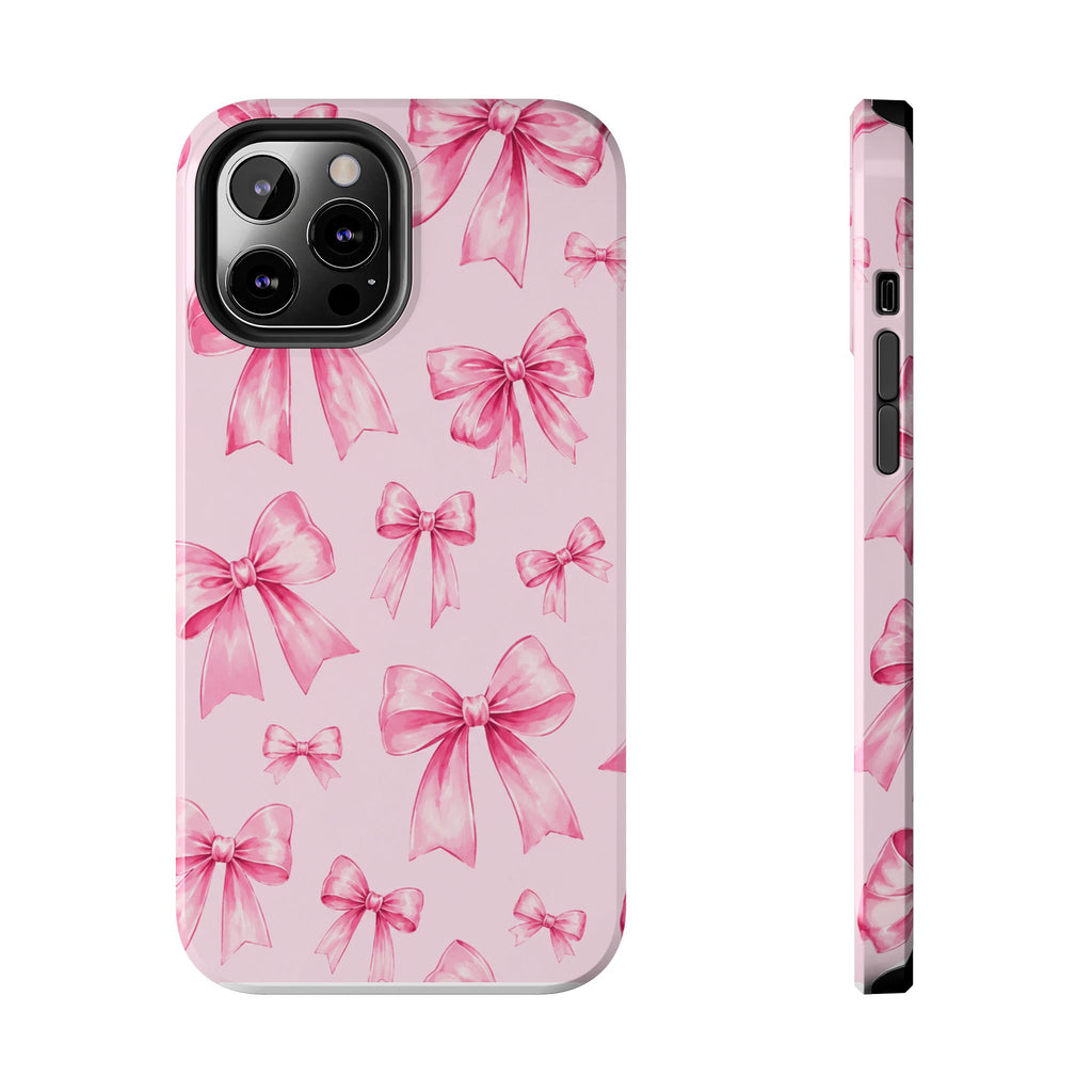 Pink Bow Tough Phone Case