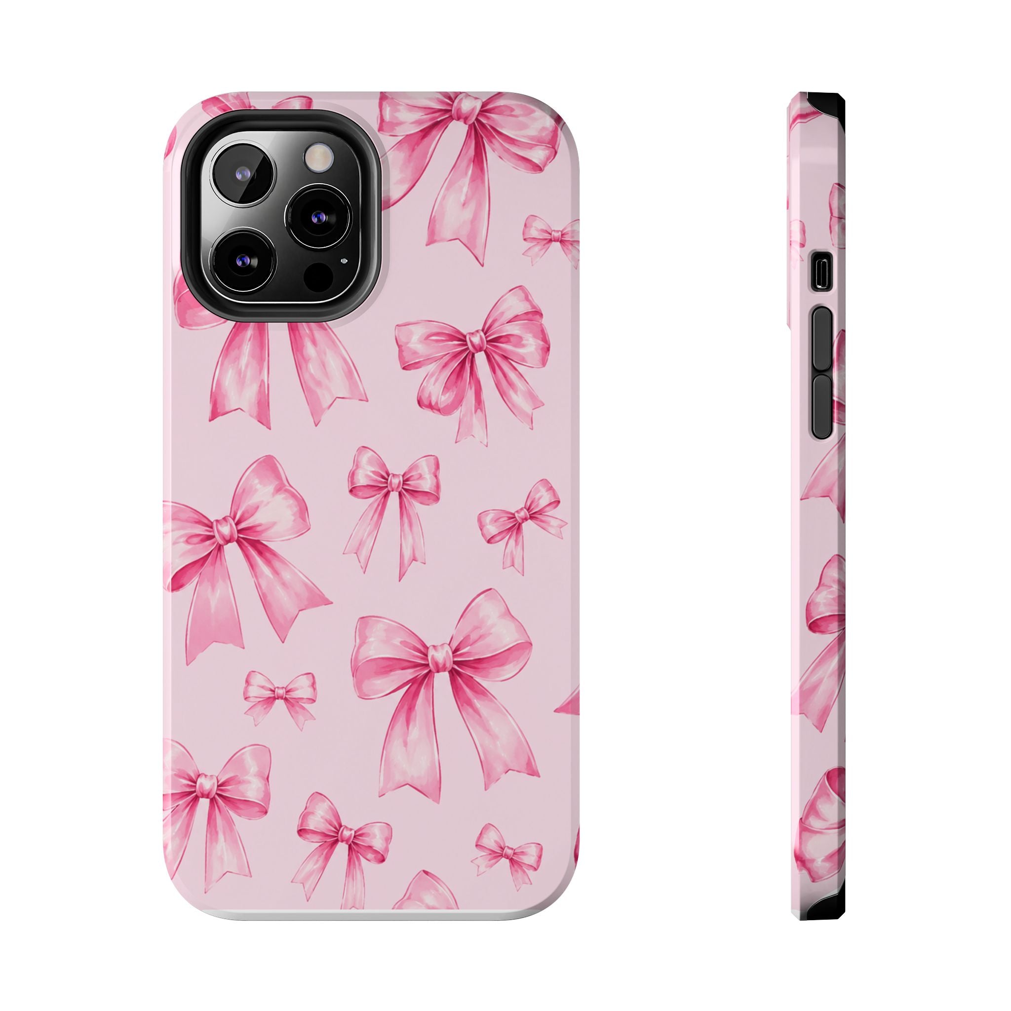 Pink Bow Tough Phone Case