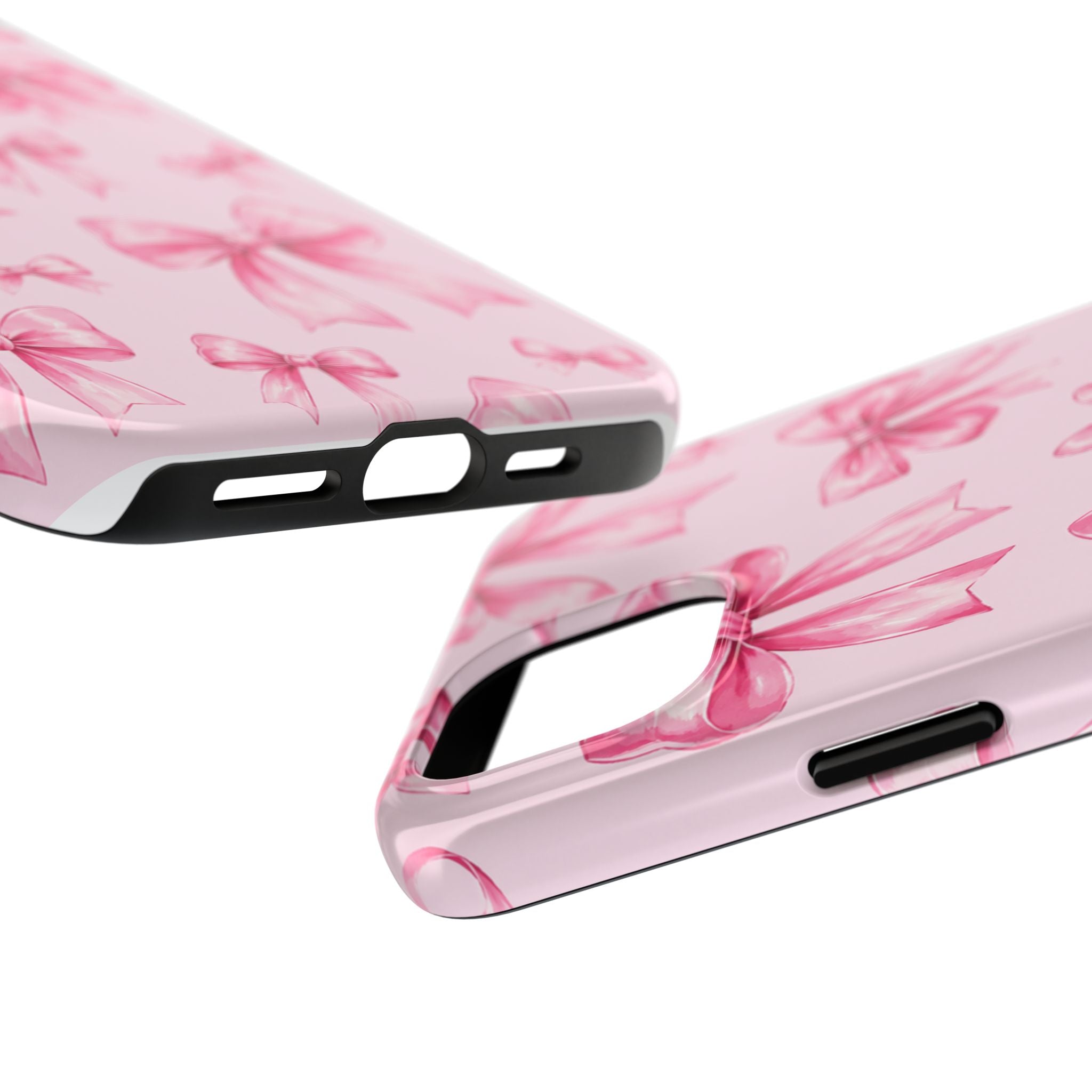 Pink Bow Tough Phone Case