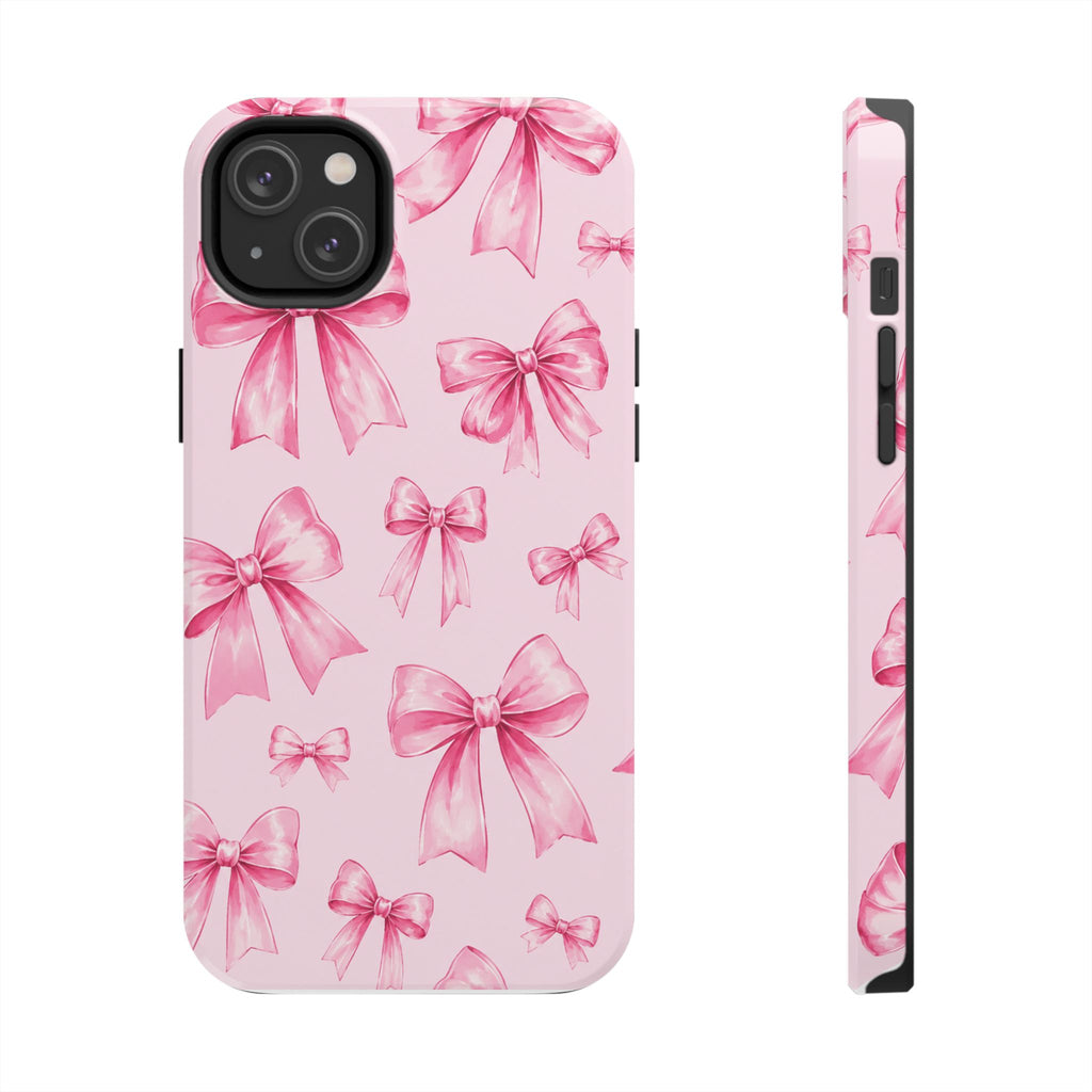 Pink Bow Tough Phone Case