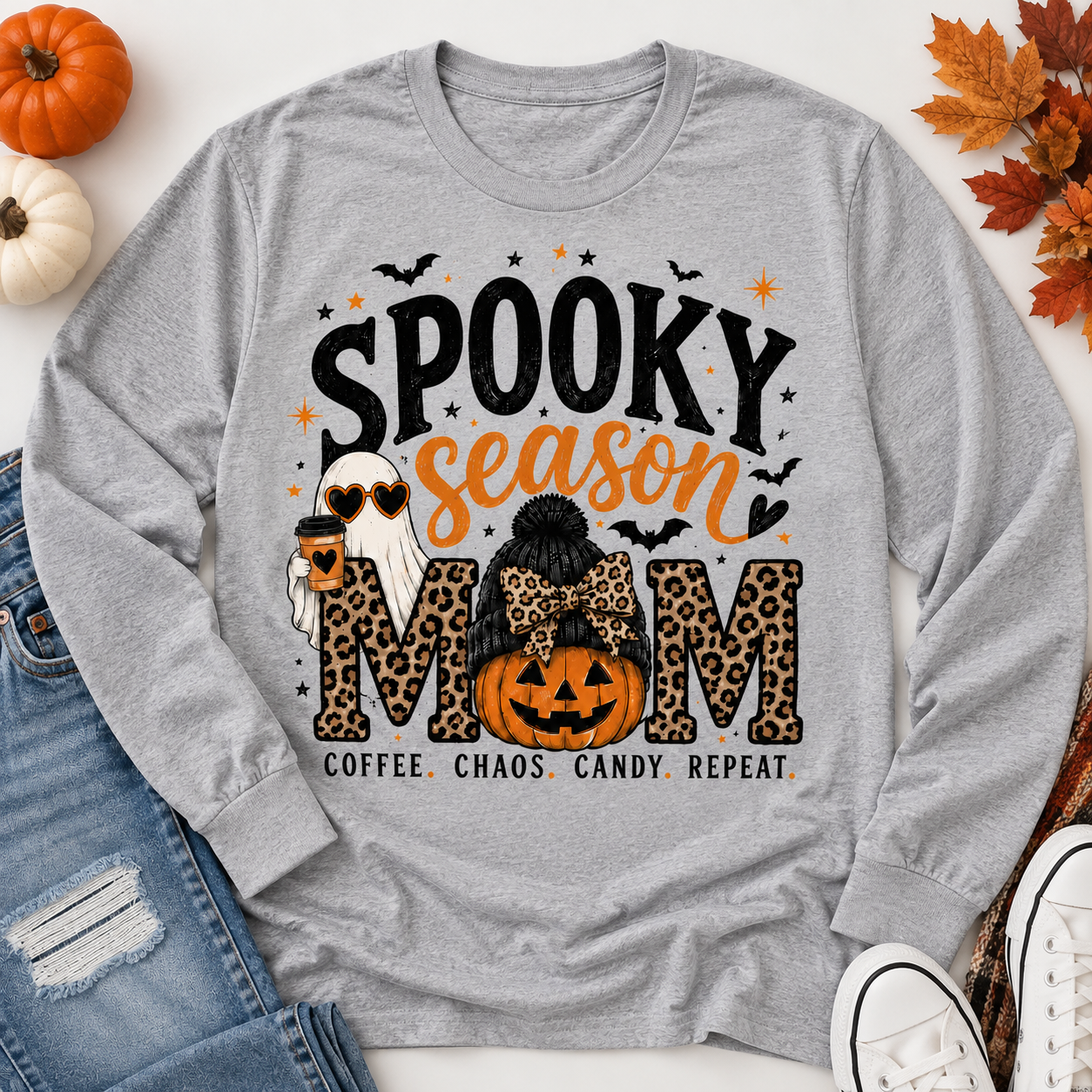 Spooky Season Mom Graphic Apparel