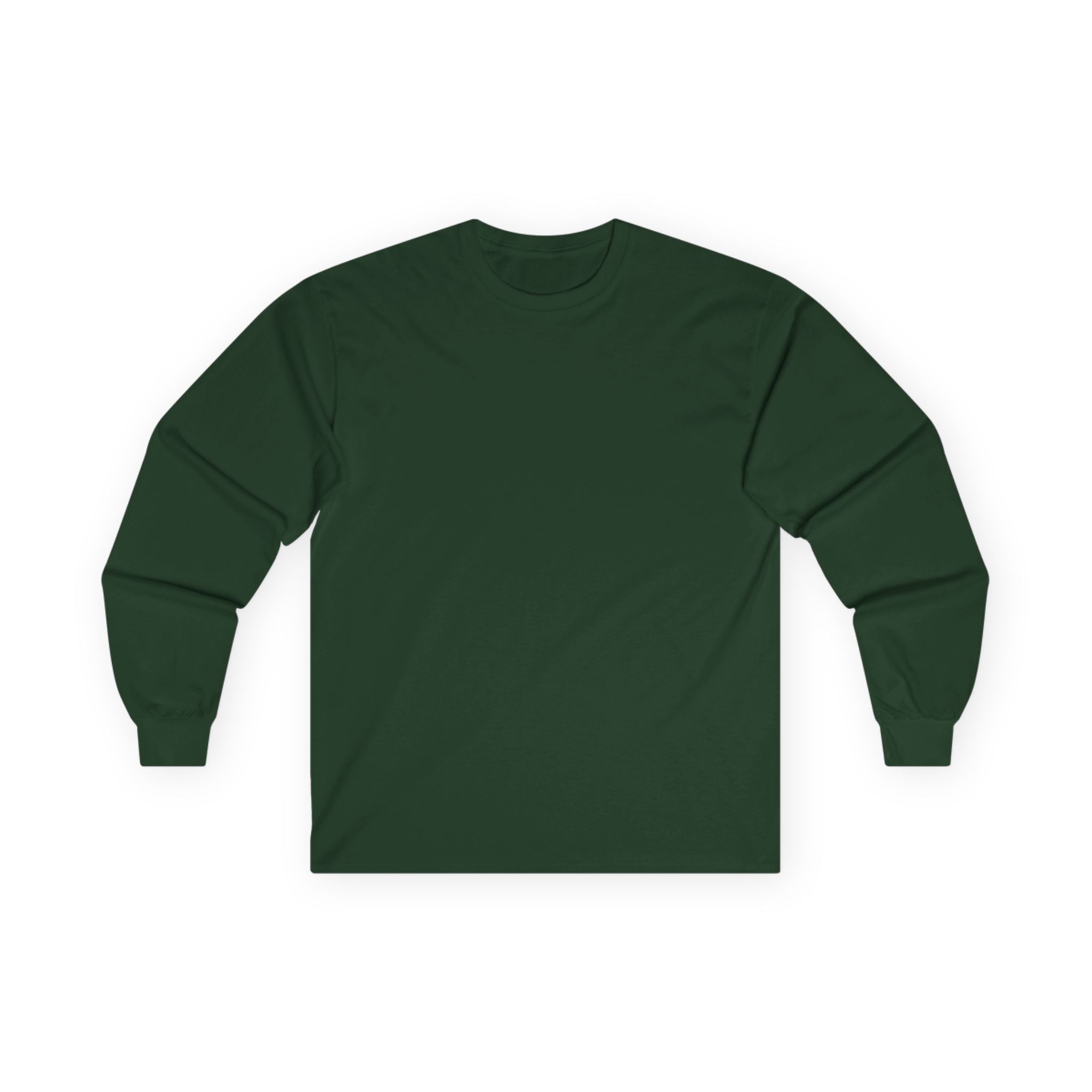 Long Sleeve Tee — Fisherman Cross & Bass Graphic