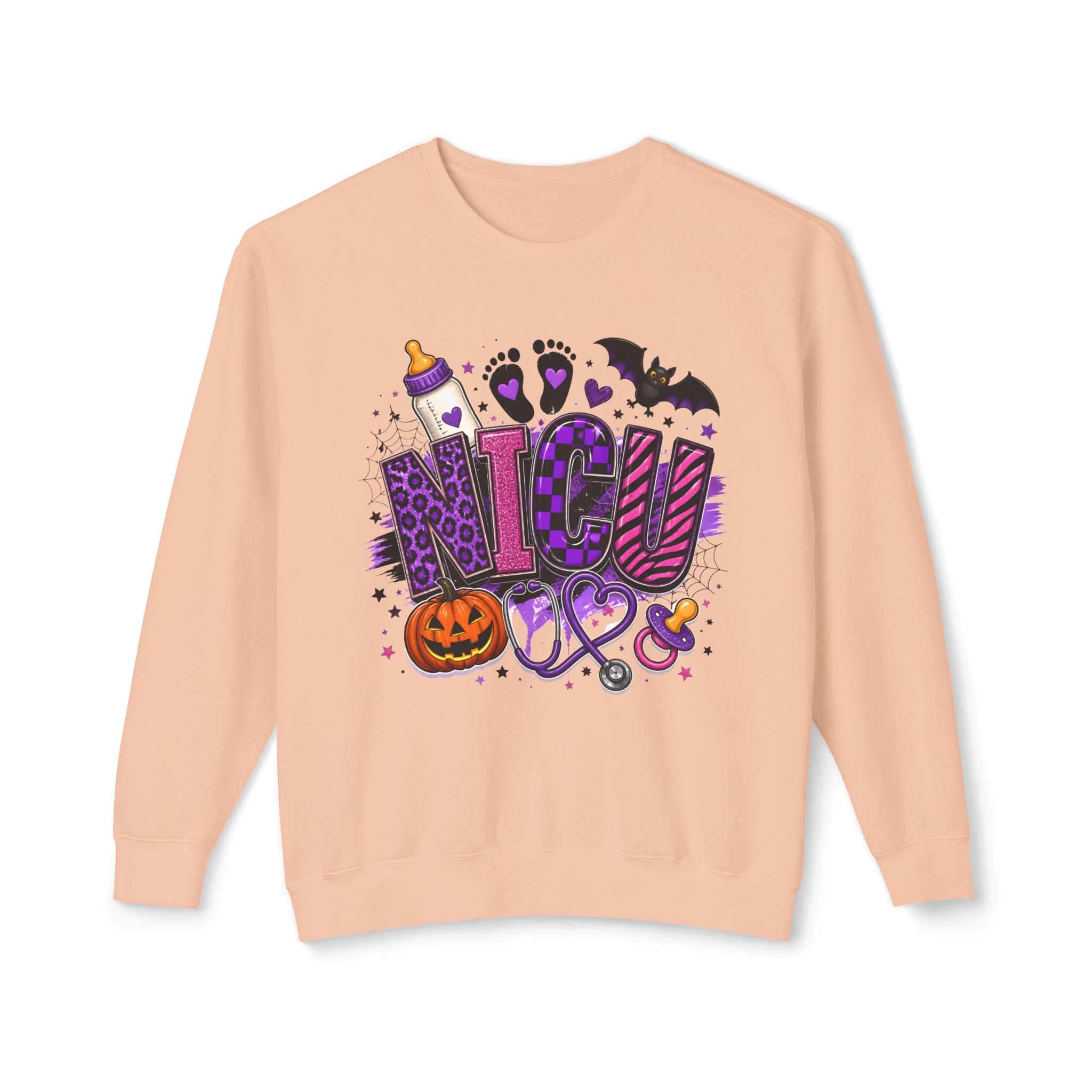 NICU Nurse Halloween Crewneck Sweatshirt
