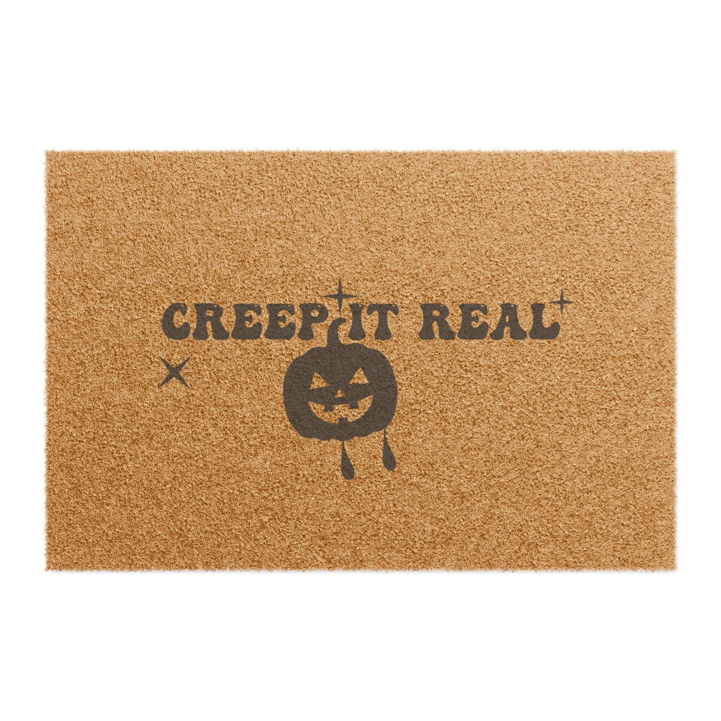 Halloween Creep It Real Welcome Mat