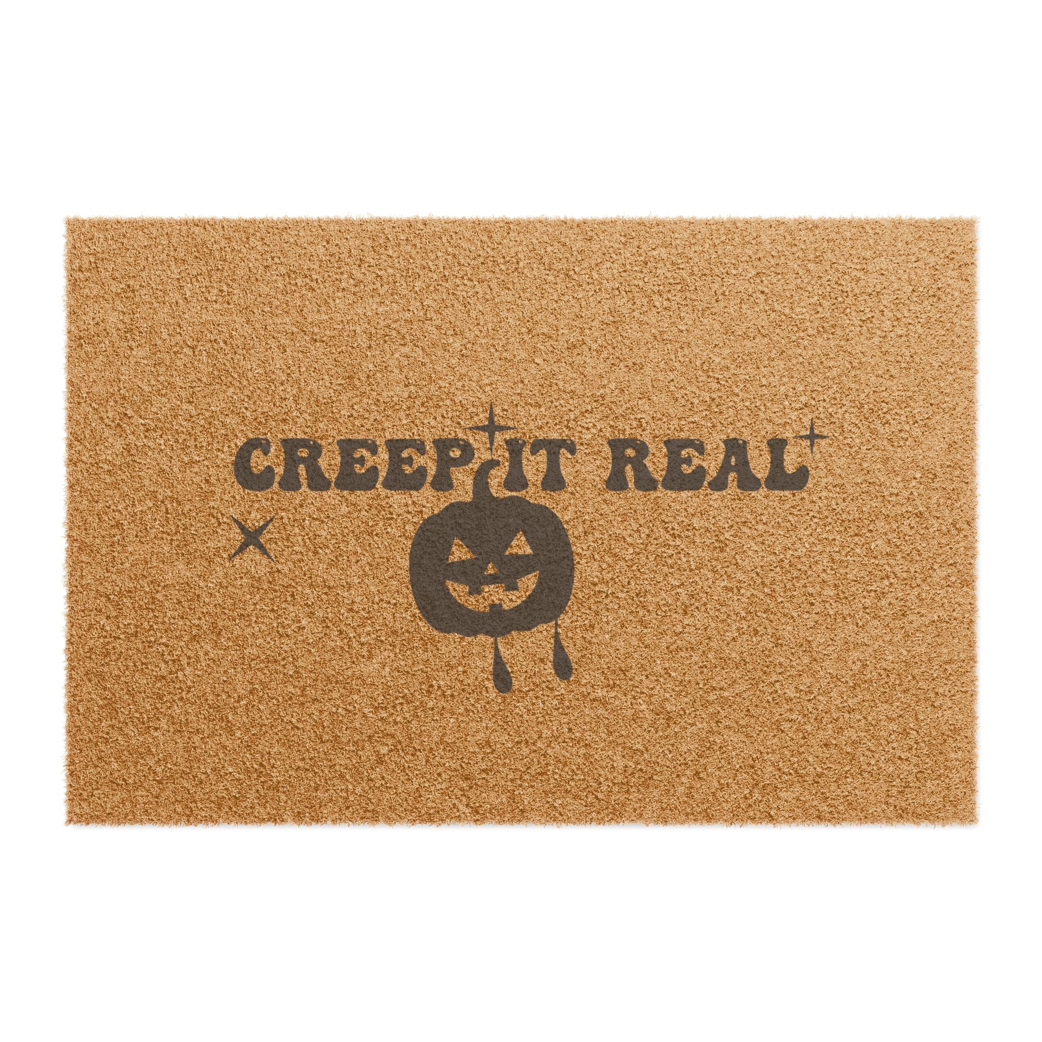 Halloween Creep It Real Welcome Mat