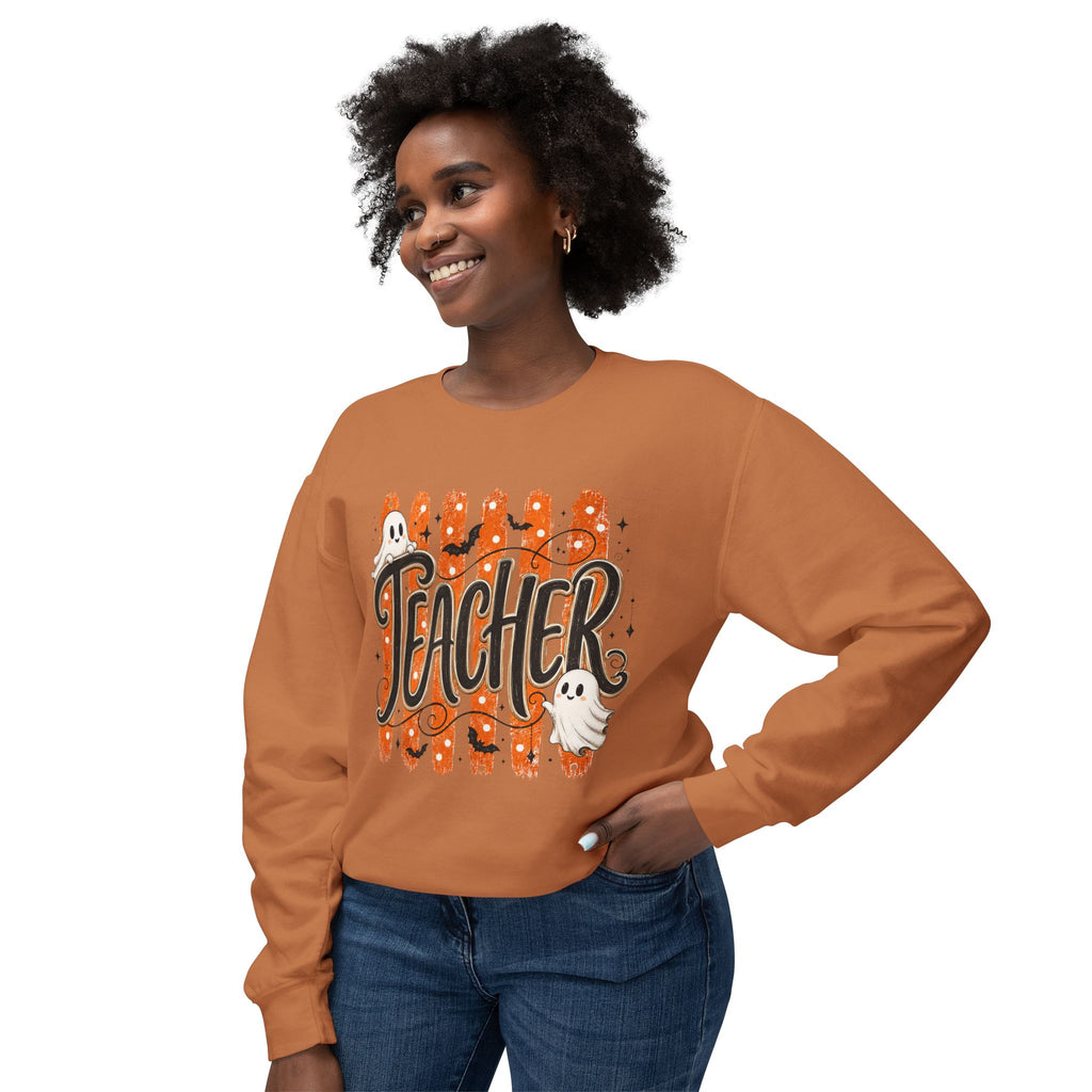 Teacher Ghost Halloween Sweatshirt