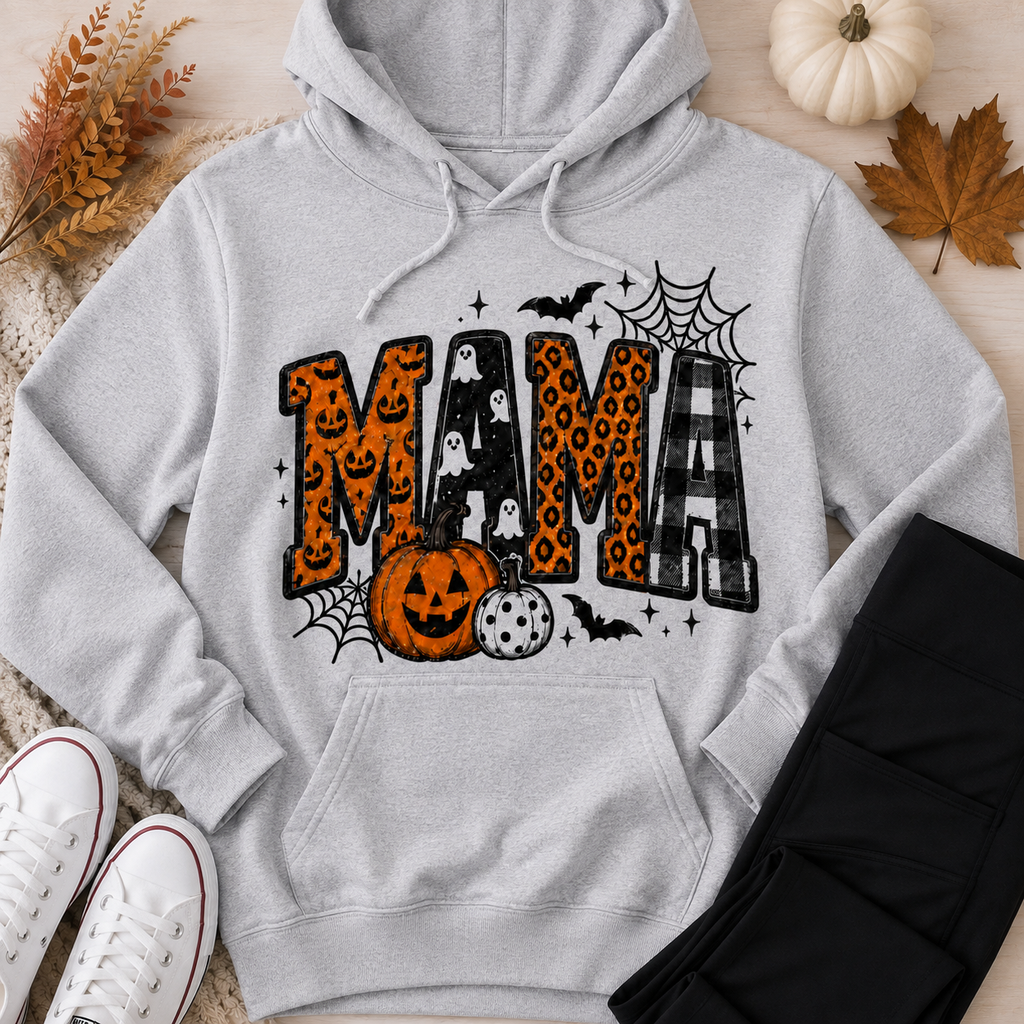 Mama Halloween Graphic Apparel