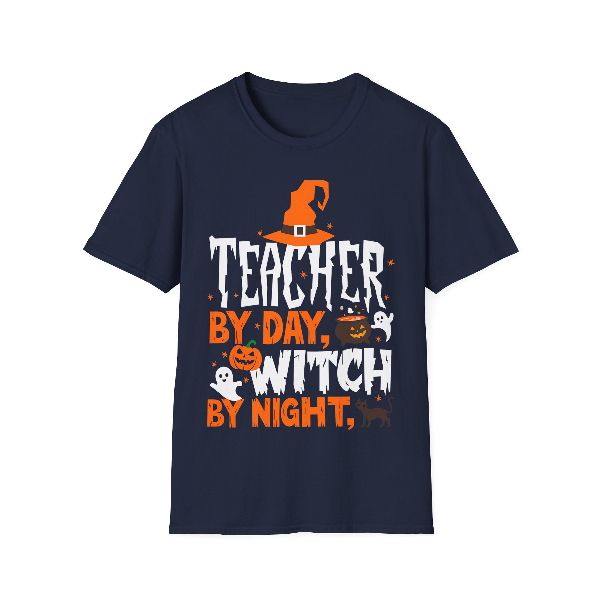Teacher By Day Witch By Night T-Shirt