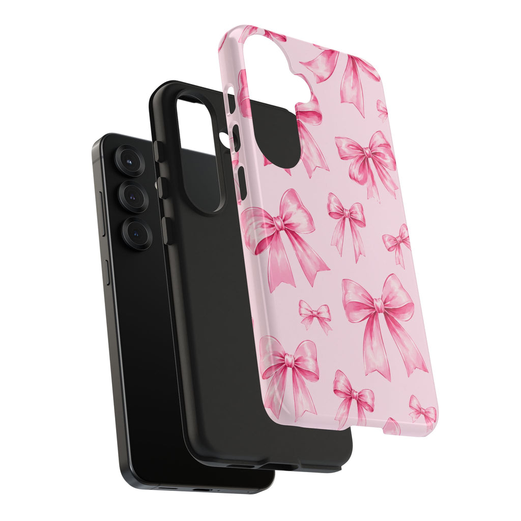 Pink Bow Tough Phone Case