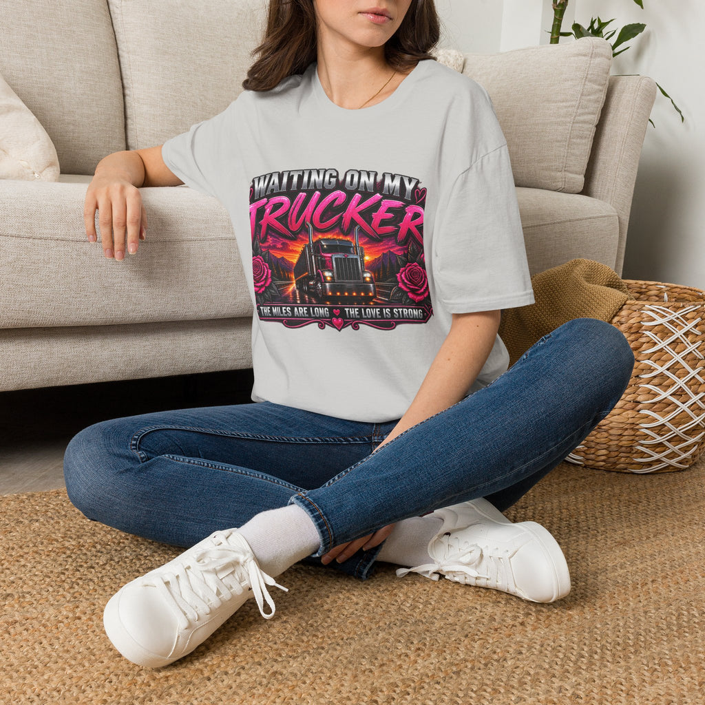 Waiting On My Trucker T-Shirt — Trucker Love Graphic Tee