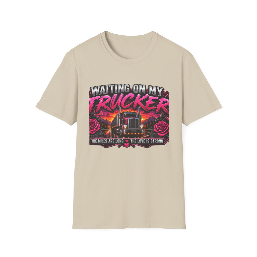 Waiting On My Trucker T-Shirt — Trucker Love Graphic Tee