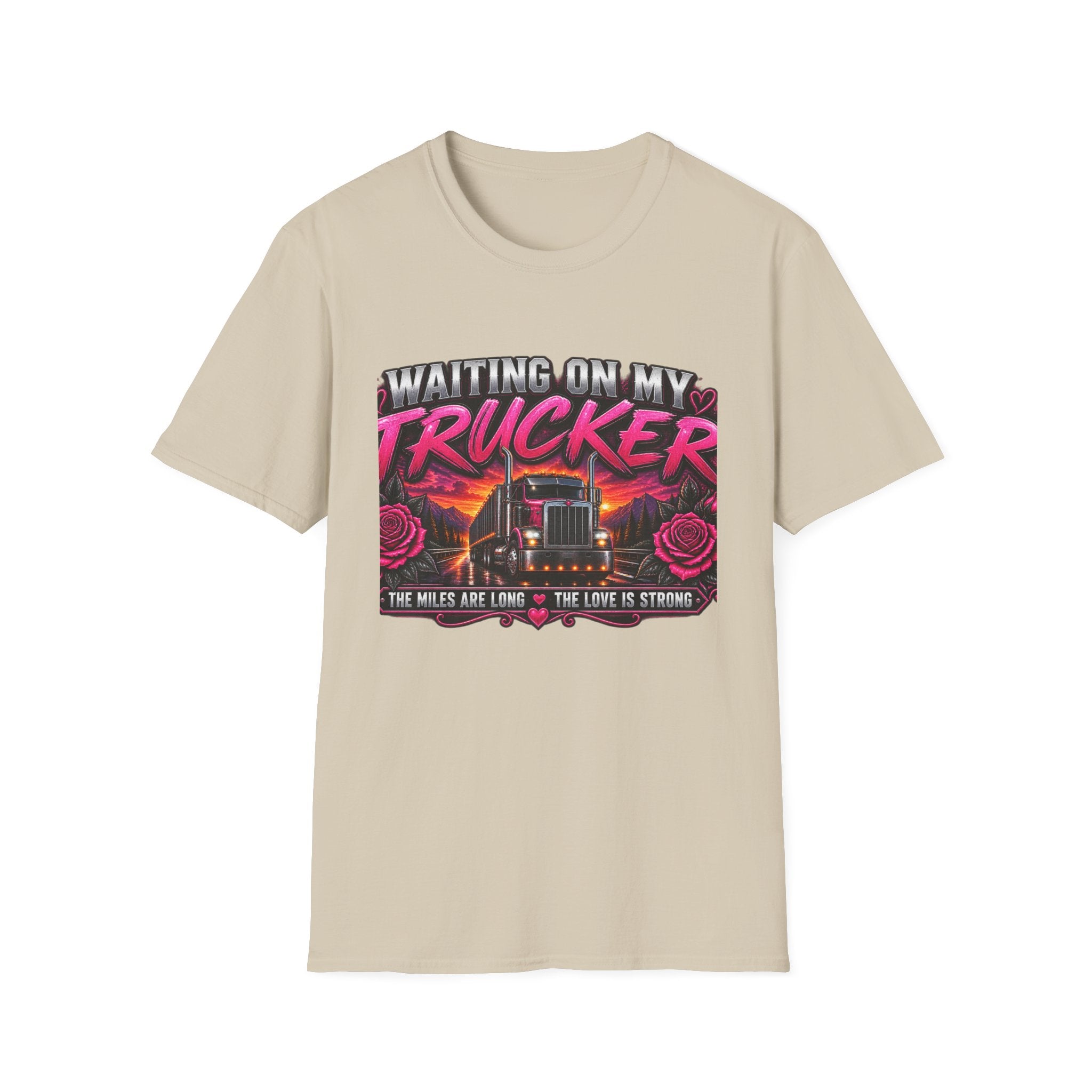 Waiting On My Trucker T-Shirt — Trucker Love Graphic Tee