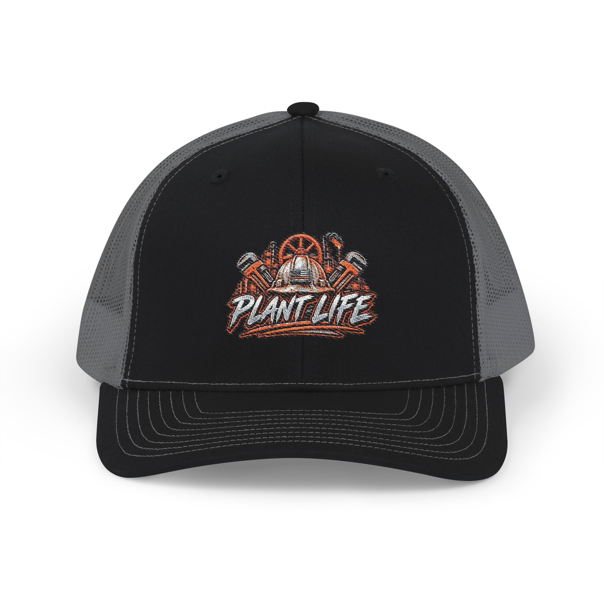 Plant Life Trucker Cap — Vintage Gardening Snapback Hat