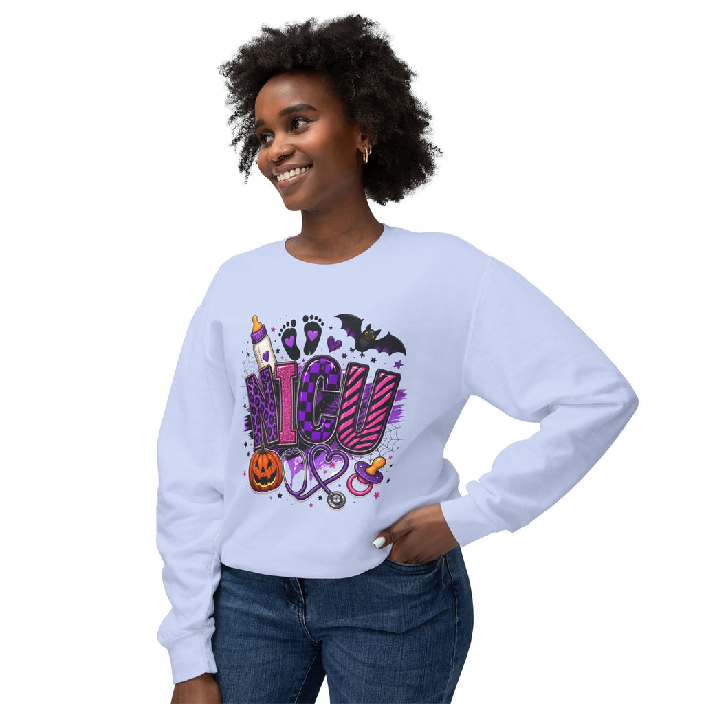 NICU Nurse Halloween Crewneck Sweatshirt