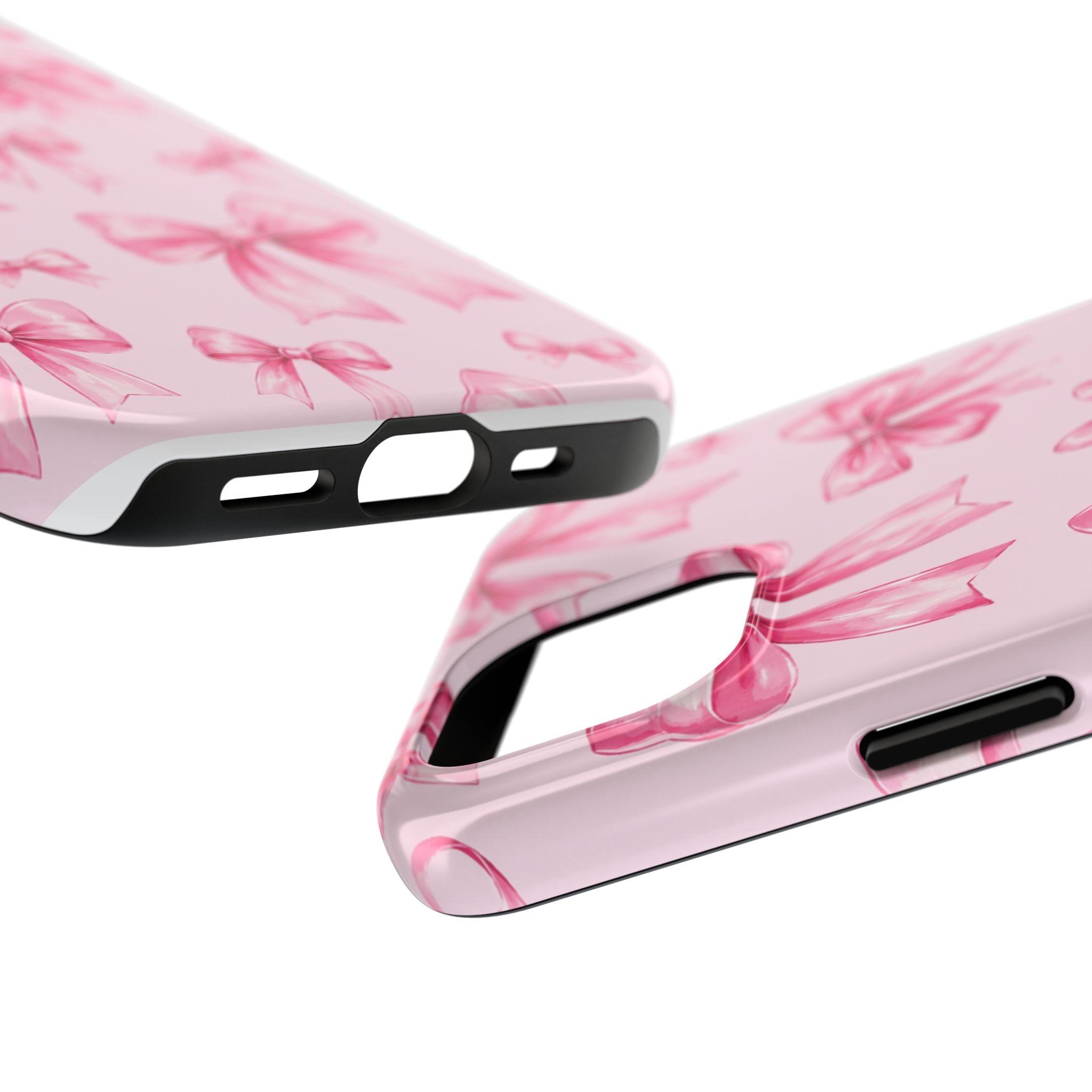 Pink Bow Tough Phone Case
