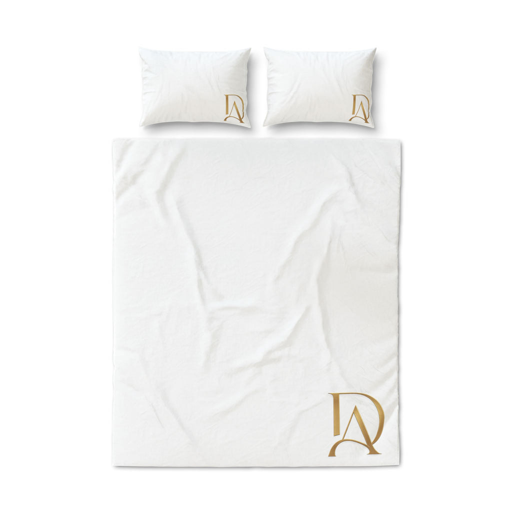 Quilted Duvet Cover Set — Bedding (3-Piece)