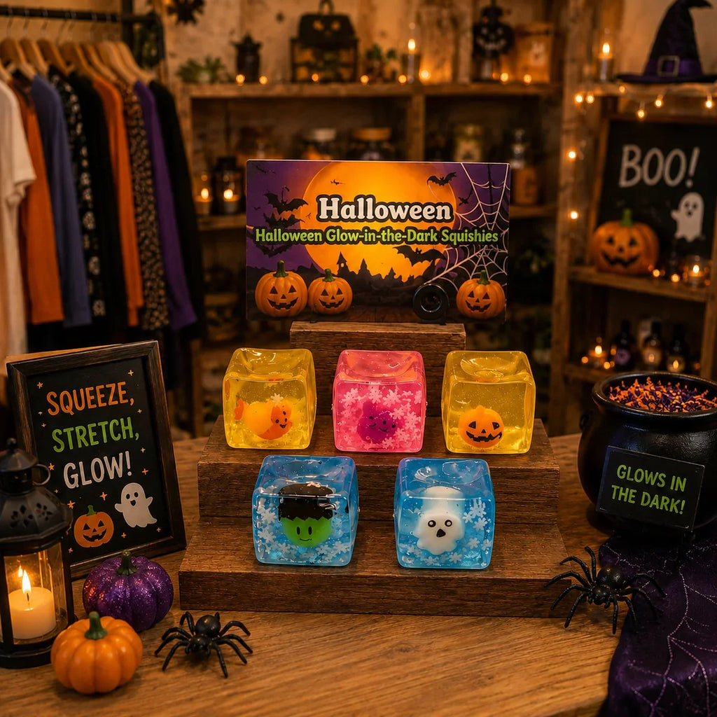 HALLOWEEN THEMED CUBE SQUISHES