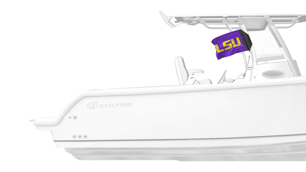 LSU 11"x17" Forever Wave Flag