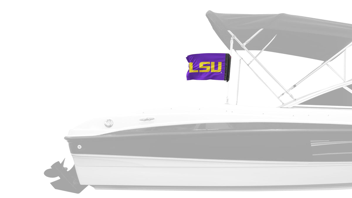 LSU 11"x17" Forever Wave Flag