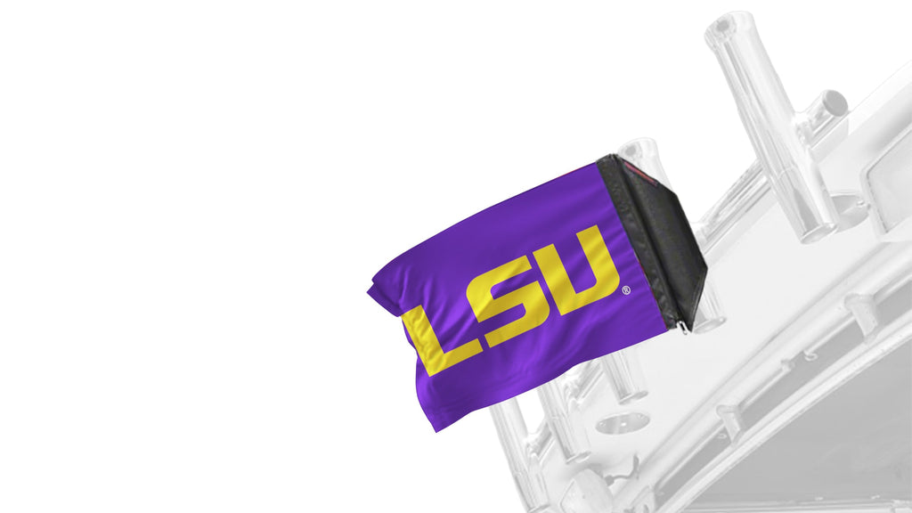 LSU 11"x17" Forever Wave Flag