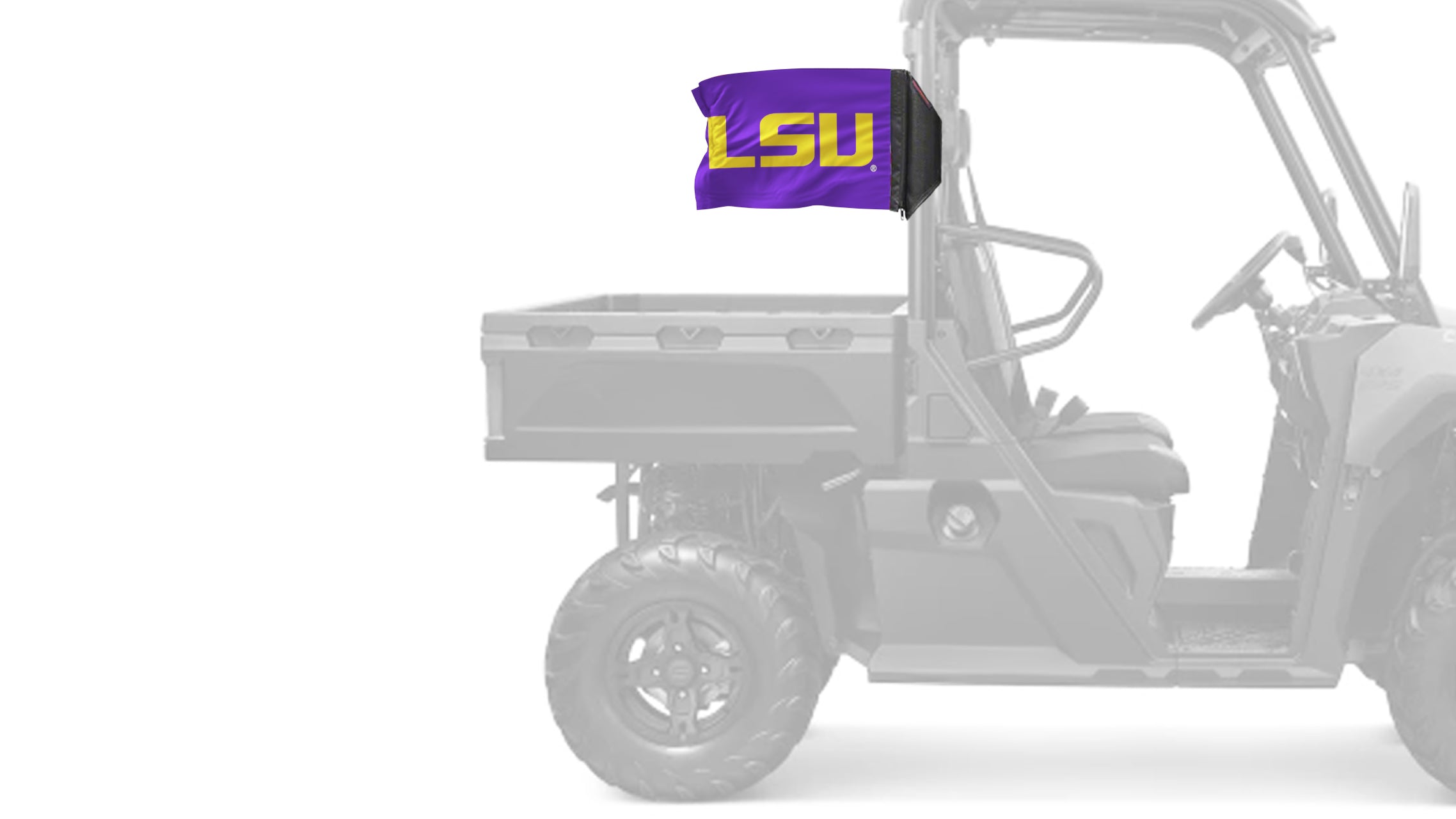 LSU 11"x17" Forever Wave Flag