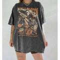 Retro Michael Myers T-shirt – Distressed Horror Movie Shirt, Vintage Halloween Grunge Tee, Spooky Aesthetic Fall Apparel