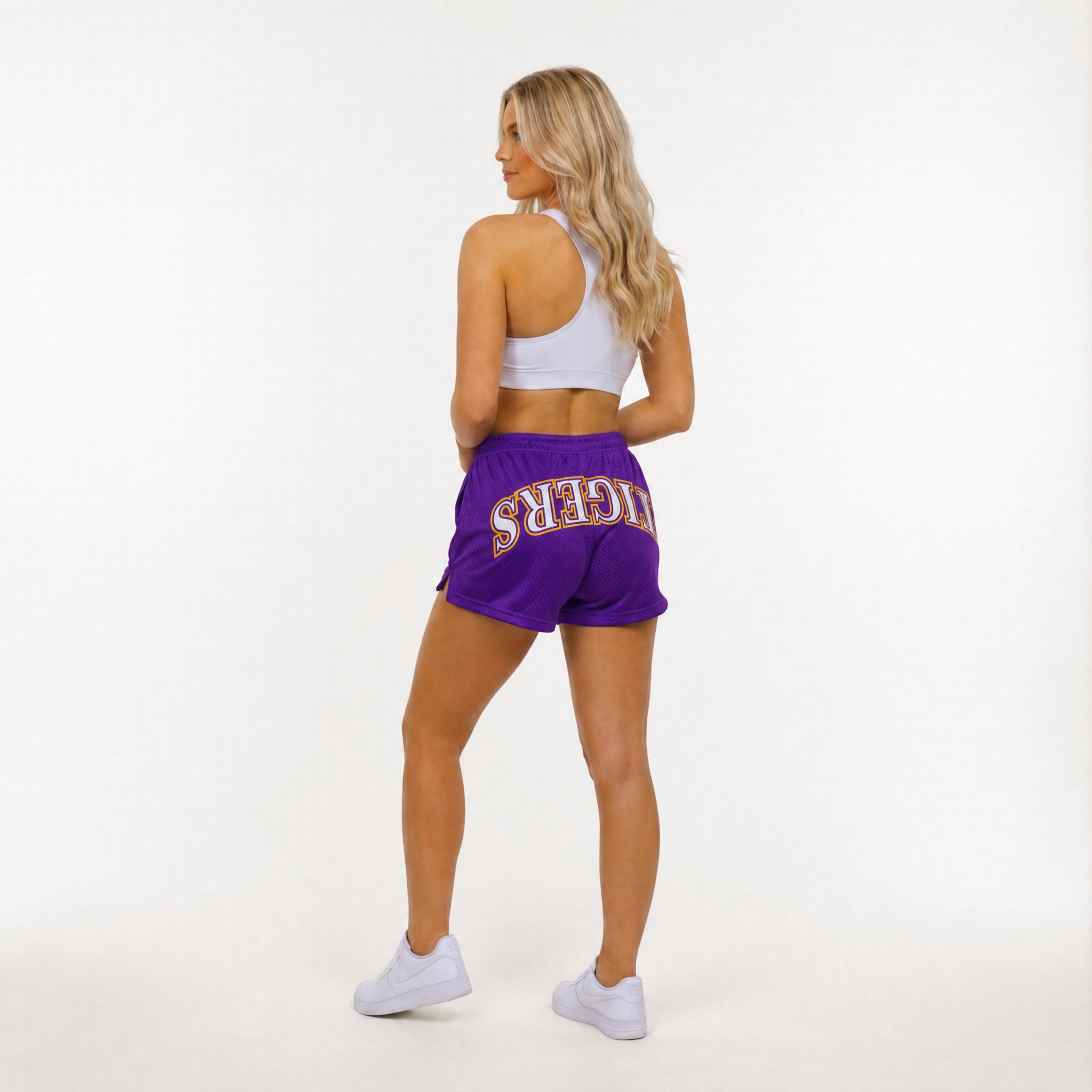 LSU Mesh Shorts | Women