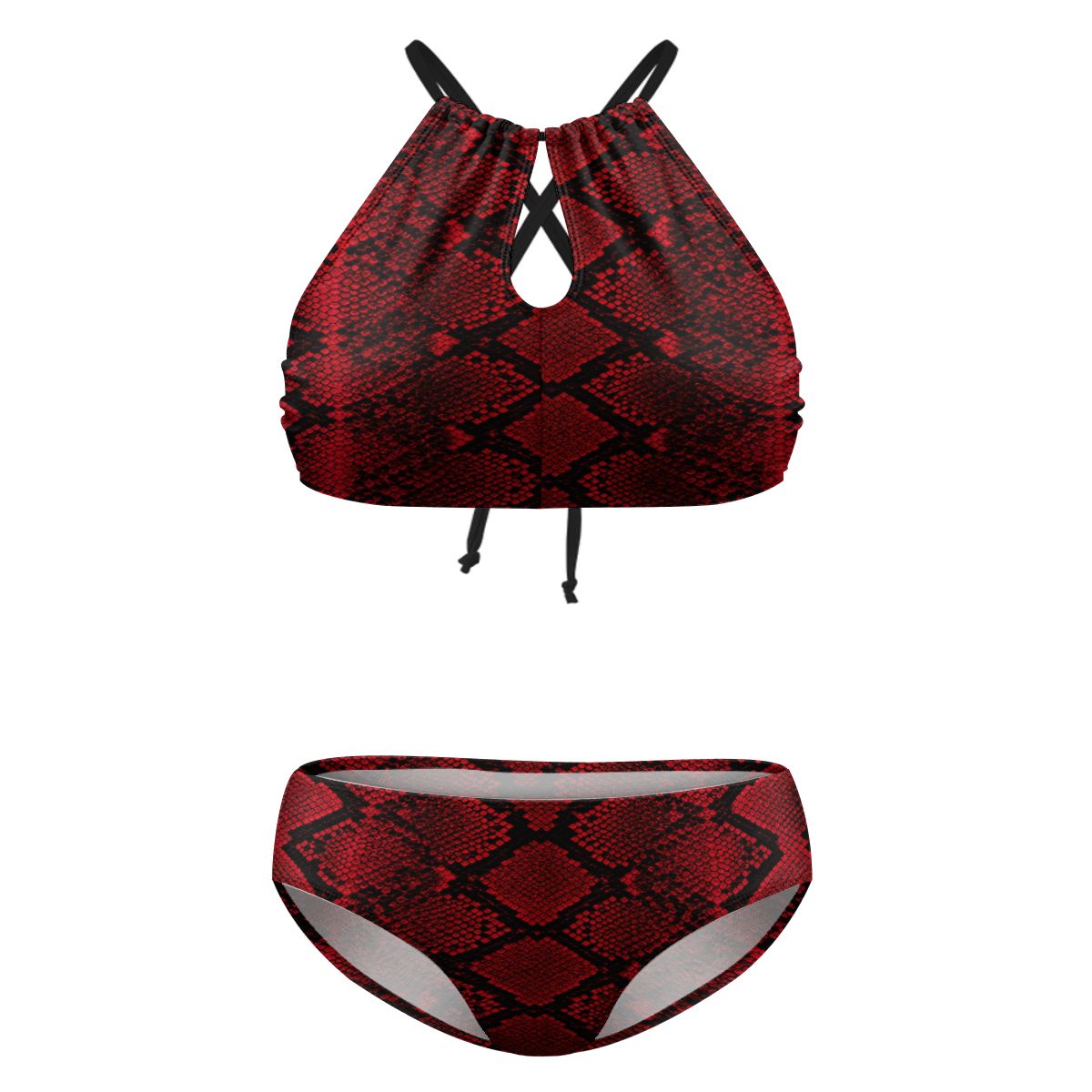 Plus Size HighWaisted Bikini Customized Services