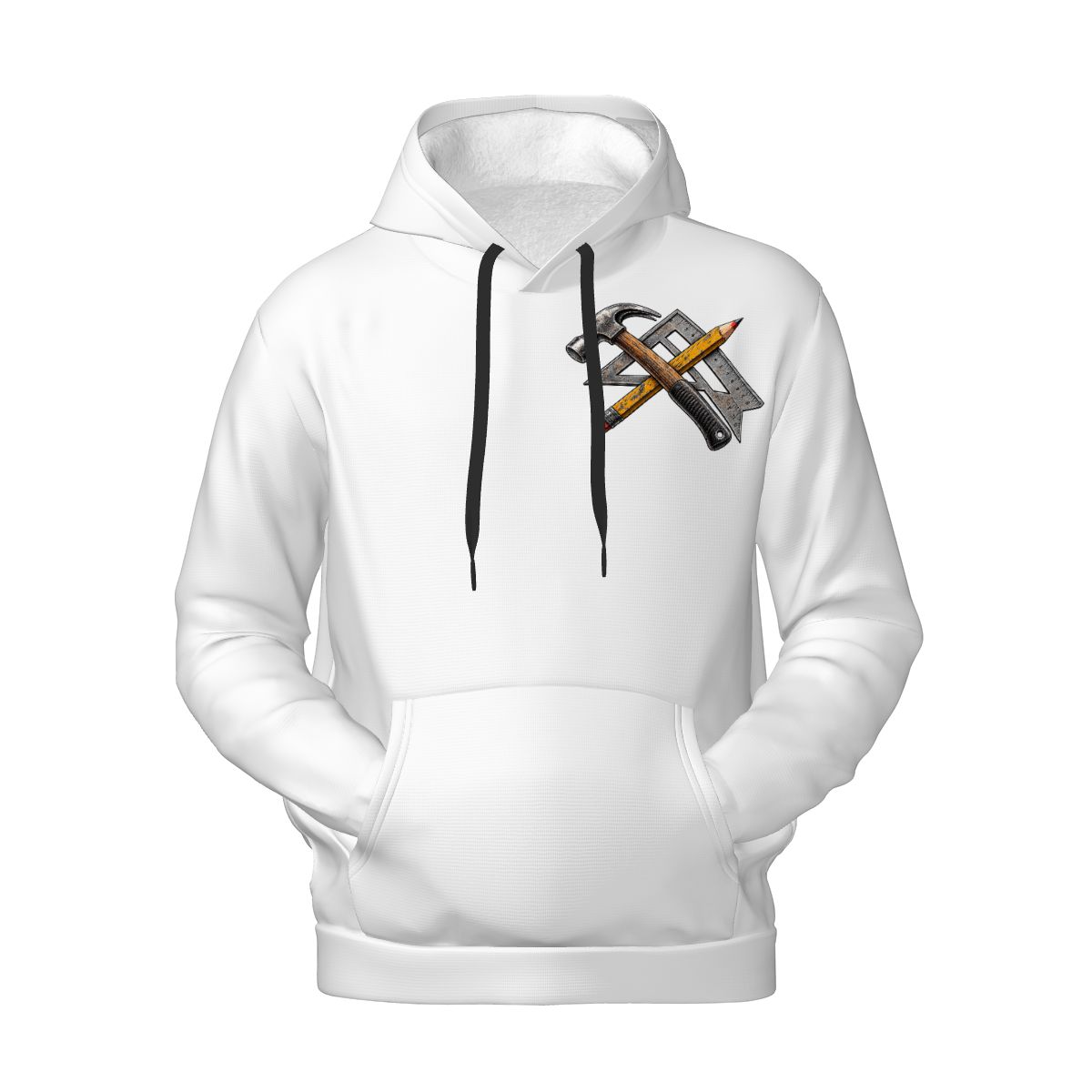 Mens Hoodie with Pockets Carpenter Hoodie