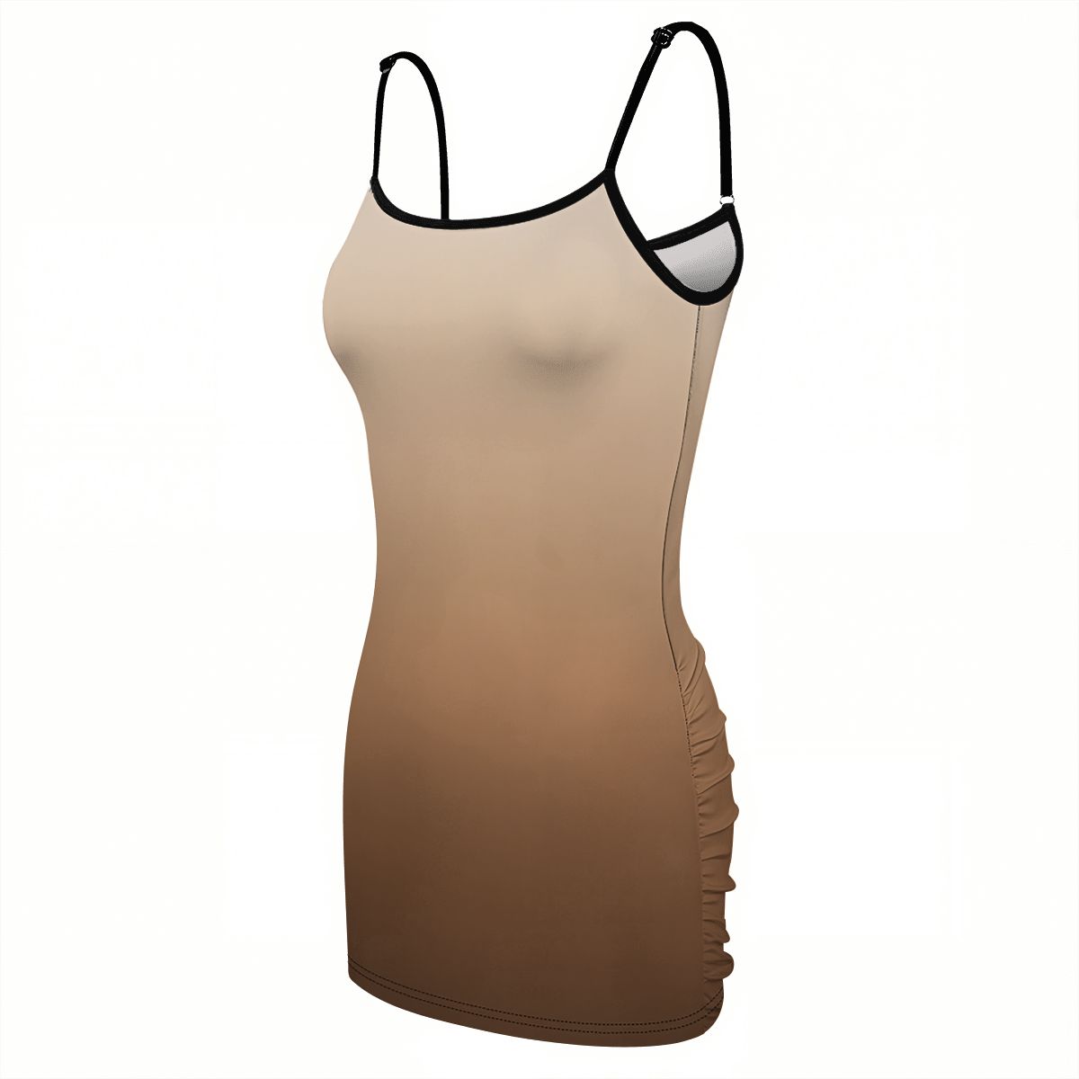 Bodycon Dresses for Women brown ombre print