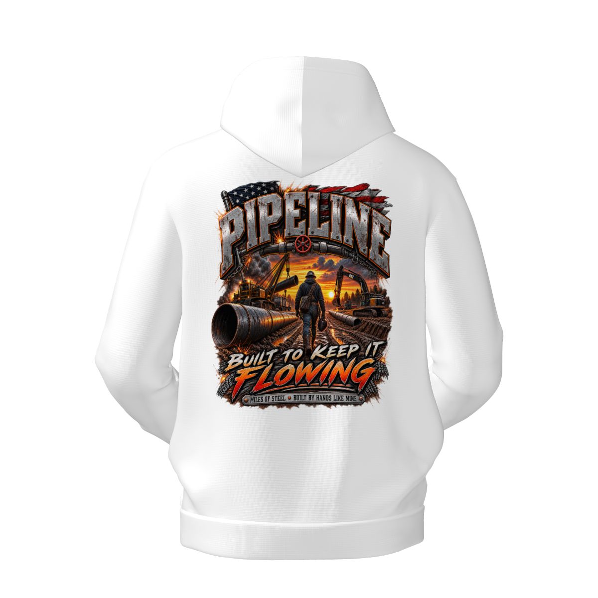 Mens Hoodie with Pockets Pipeline