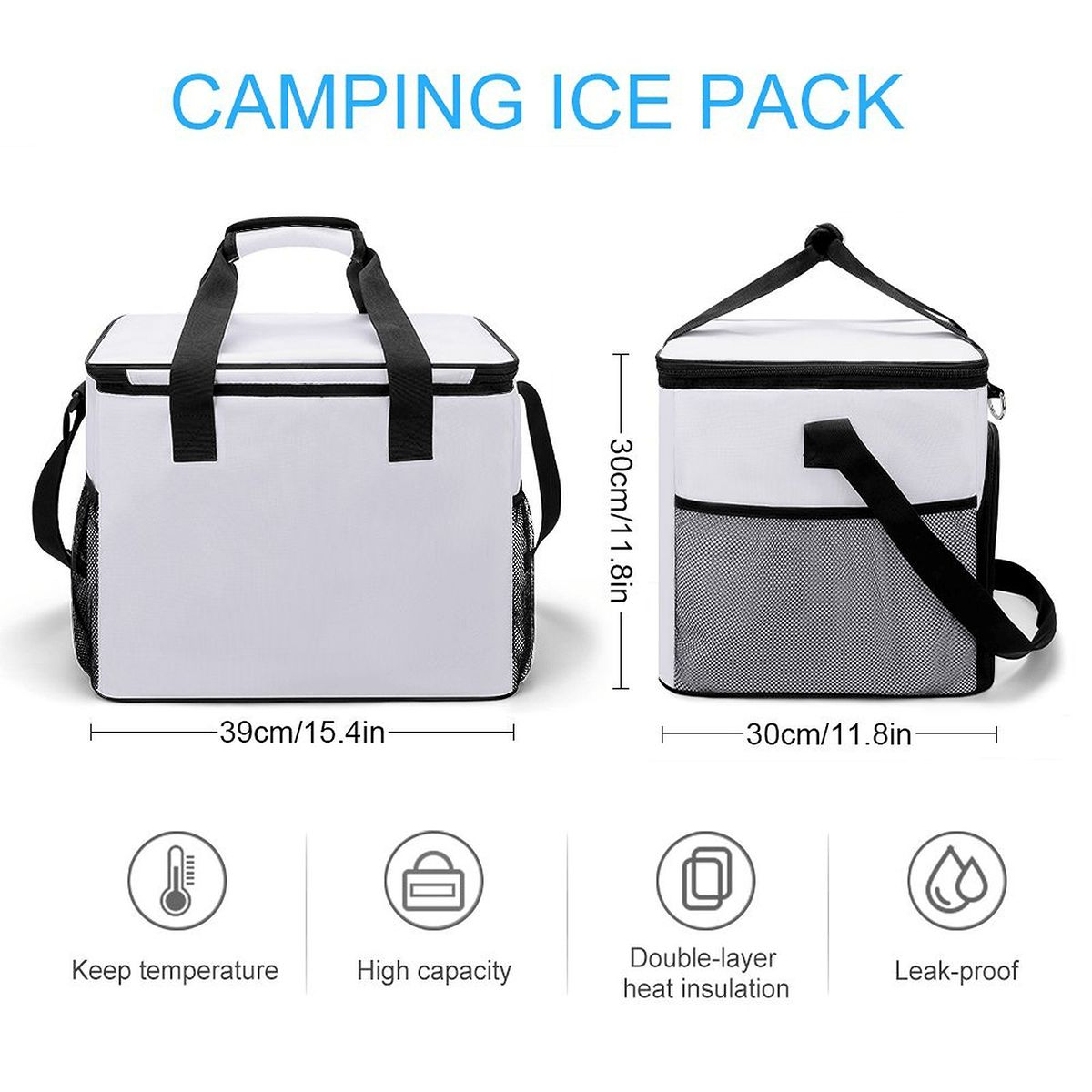 Camping Cooler Bag Large Insulated Lunch Tote painters cooler