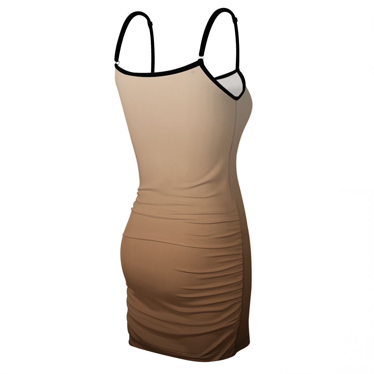 Bodycon Dresses for Women brown ombre print