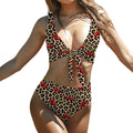 Tie High Waisted Bikini