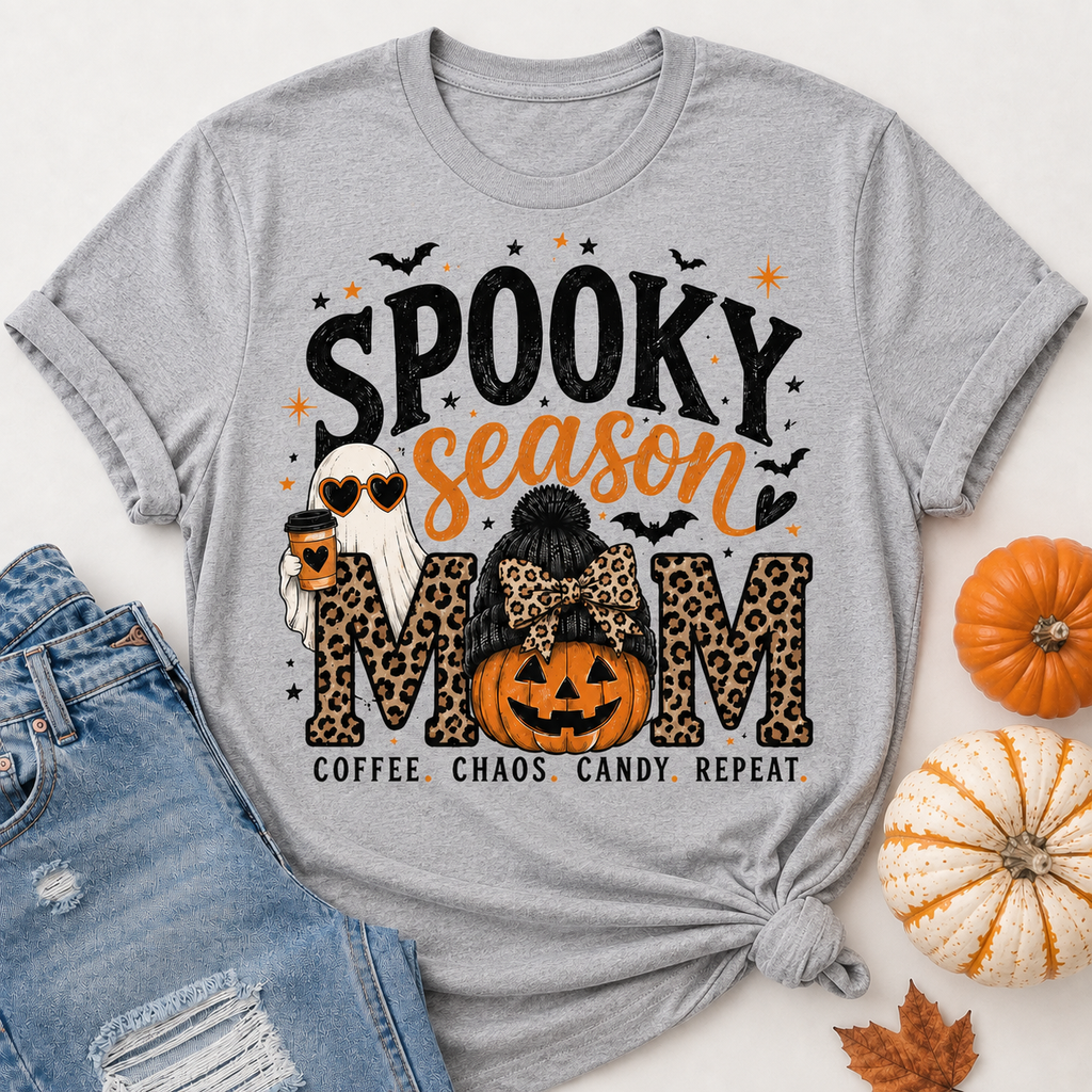 Spooky Season Mom Graphic Apparel