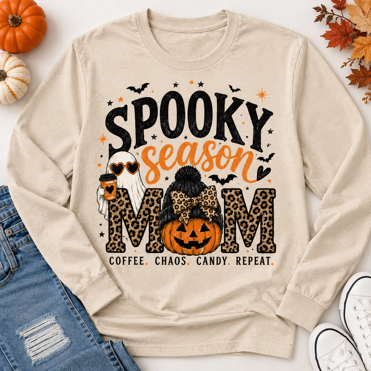 Spooky Season Mom Graphic Apparel