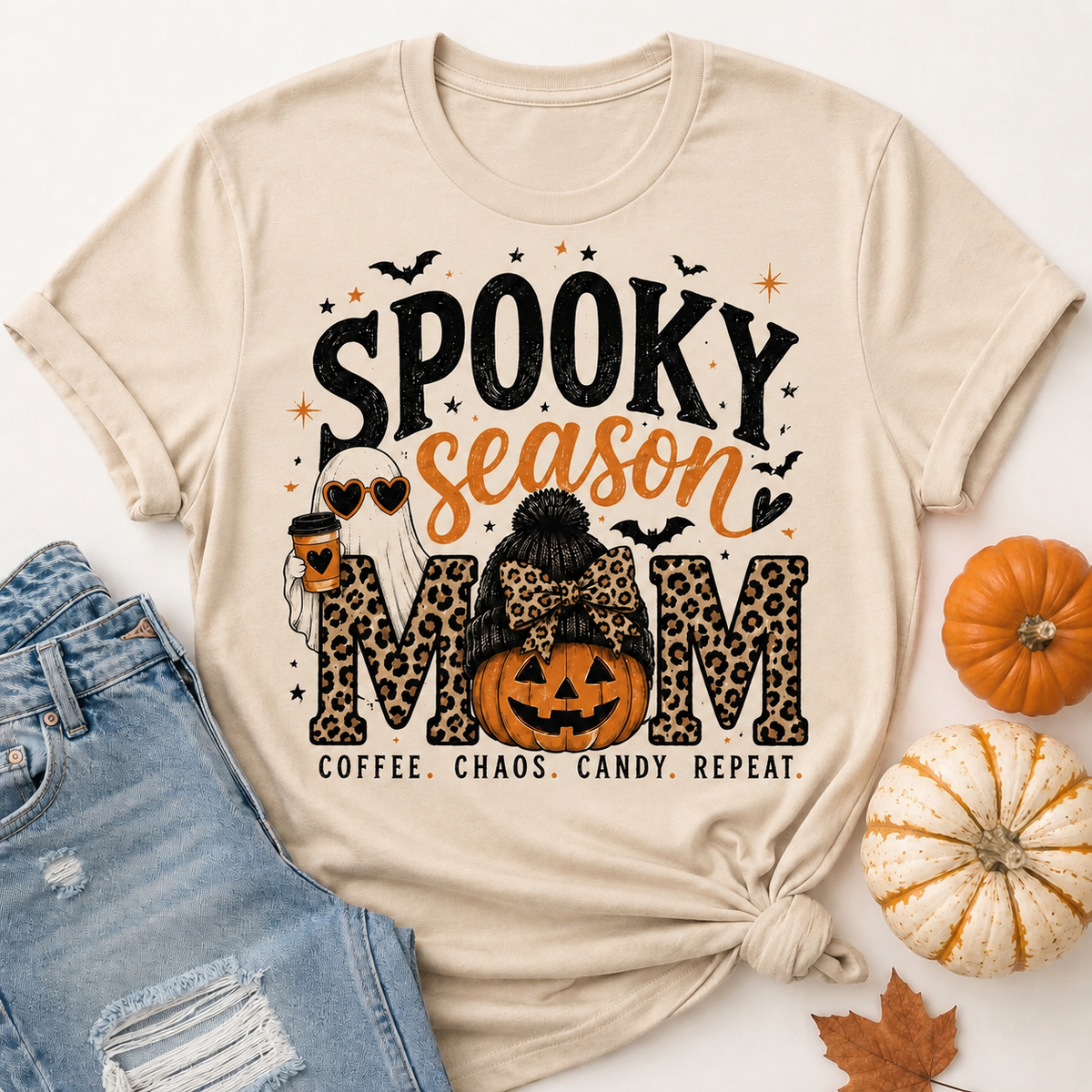 Spooky Season Mom Graphic Apparel