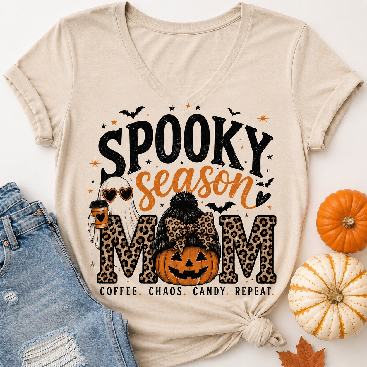 Spooky Season Mom Graphic Apparel